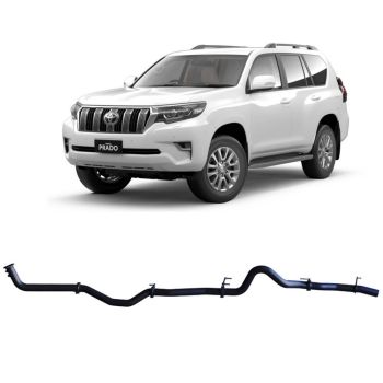 Redback TPX49400-PO Extreme Duty Turbo Back Exhaust fits Toyota Prado 150 Series 08/2015-on