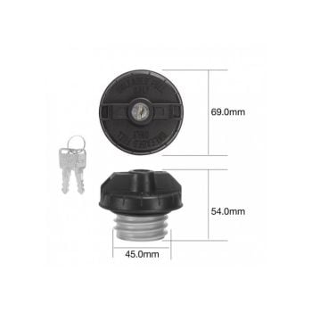 Tridon Locking Fuel Cap TFL227
