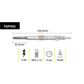 Tridon Glow Plug TGP002