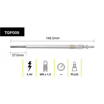 Tridon Glow Plug TGP008