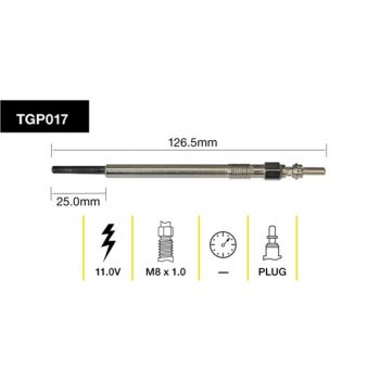 Tridon Glow Plug TGP017