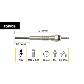 Tridon Glow Plug TGP039