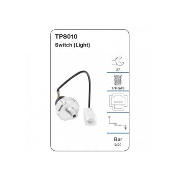 Tridon Oil Pressure Switch (Light) TPS010