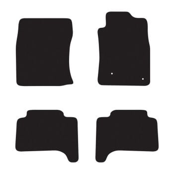 RubberTree Luxury Carpet Car Floor Mats fits Toyota Landcruiser Prado 1 Series Auto 02-09 TY047LXBL