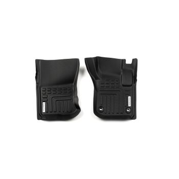 RubberTree Deep Dish Car Mats fits Toyota Landcruiser 79 Series Single Cab 2012-2023 TY146-02-3D-FR