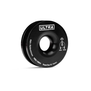 Ultra Winch 100mm Winch Snatch Ring Recovery Pulley AWR100