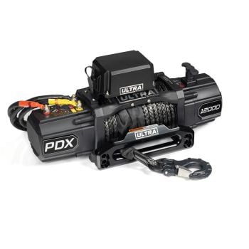 Ultra Winch PDX MK4 Premium Winch 9500 lbs Arctic White Blue WPDX95K-BLUE