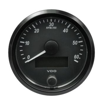 VDO A2C3832980030 12/24V Tacho 80/85mm 3000Rpm Tachourmeter Pulse Signal
