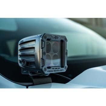 VIKOR INDUSTRIES Bonnet Mount VKX Cube Lights Pair fits Toyota Hilux N80