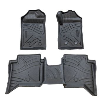 VIKOR INDUSTRIES Premium Floor Mats fits VW Amarok NF Ford Next Gen Ranger VKFMF22