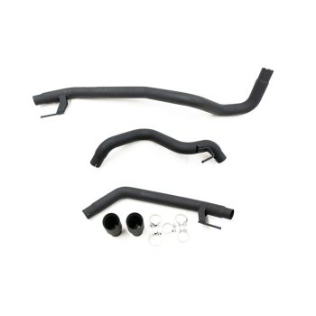 VIKOR INDUSTRIES Axle Back Exhaust Stainless Steel Black Powdercoat fits Ford Next Gen Ranger Raptor VKPE003FR22BL