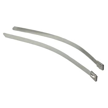 Raceworks 8mm SS Locking Ties 2PK 200mm VPR-030-200MM