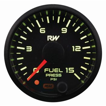 Raceworks Raceworks 52mm Electronic Carby Fuel Pressure Gauge Kit VPR-311