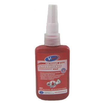V-tech Threadlocker Red 50mL VT87150