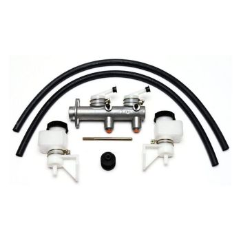 Wilwood 1" Combination Remote Tandem Master Cylinder with Remote Fluid Reservoirs WB260-7563