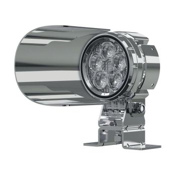 Weldex LVW-9R25DT20-CR 25W LED Mirror Light 20 Degree Spot Beam 9-36V 2295 Lumens IP69K Chrome