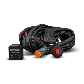 STEDI LED Work Light Wiring Kit Loom Harness Not high beam triggered WIRLED-KIT