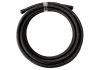 Aeroflow 100 Series Braided Stainless Rubber Lined Hose -10AN Black 3m