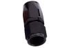 Aeroflow 100/150 Series Taper 1pc Swivel Straight Hose-End -20AN Black 