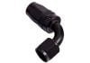 Aeroflow 100 Series Swivel Taper 90 Hose-End -6AN Black 