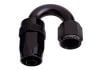 Aeroflow 100 Series Swivel Taper 180 Hose-End -6AN Black 