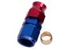 Aeroflow Tube to Female AN Adapter 5/16in to -6AN Blue/Red 