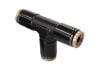 Aeroflow 3/16in Nylon Quick Release Tee Fitting Black