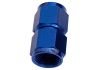 Aeroflow Straight Female Swivel Coupler -4AN Blue