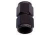 Aeroflow Straight Female Swivel Coupler -4AN Black