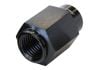 Aeroflow Fuel Pressure Gauge Adapter GM LS Engines -4AN female to 1/8in NPT Black