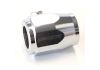 Aeroflow Hex Hose Finisher 5/8in 15.8mm ID Chrome 