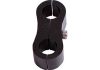Aeroflow Billet Aluminium Dual Hose Separators 1/4in ID Black