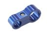 Aeroflow Stepped Billet Dual Hose Separators 7/16in 11.1mm ID & 9/16in 14.2mm ID 