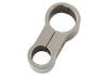 Aeroflow Billet Dual Hose Separators 7/16in ID & 5/8in ID Titanium Finish