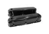 Aeroflow Black Steel Valve Covers