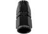 Aeroflow 200 / 570 Series PTFE Straight Hose-End -3AN Black 