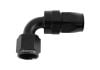 Aeroflow 200 Series PTFE 90 Hose-End -8AN Black 