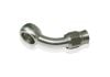 Aeroflow Stainless 45 Banjo Fitting 10mm 3/8in Banjo to -3AN PTFE Hose-End