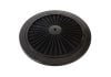Aeroflow Black Full Flow Air Filter Top Plate 9in diameter black