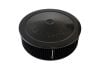 Aeroflow Black Air Filter Assembly with 1-1/8in Drop base 14in x 4in 5-1/8in Neck Black