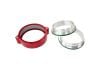 Aeroflow Billet Aluminium Intercooler Clamps Red 3in 76.2mm Bore