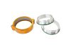 Aeroflow Billet Aluminium Intercooler Clamps Gold 3-1/2in 88.9mm Bore