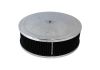 Aeroflow Chrome Air Filter Assembly 9in x 2-3/4in 5-1/8in Neck Black