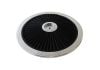 Aeroflow Chrome Full Flow Air Filter Top Plate 14in diameter black