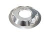 Aeroflow 14in Air Cleaner Base OnlyChrome Recessed Base 1-1/8in 28mm 