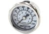 Aeroflow 1-1/2in 100 psi Pressure Gauge White Face Black Pointer 1/8in NPT Male Thread