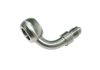 Aeroflow Stainless 90 Banjo to AN Fitting 10mm 3/8in Banjo to -3AN