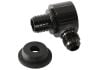 Aeroflow Universal Billet Brake Booster Valve with -6AN Black