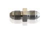 Aeroflow Stainless Male Flare Union Fitting -3AN Male -3AN to Male -3AN Short