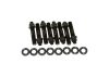 Aeroflow Blower Stud Kit 2.50in Total Length Black Studs & Nuts